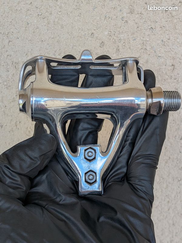 Campagnolo Chorus – pédales vintage aluminium poli miroir (image 9)