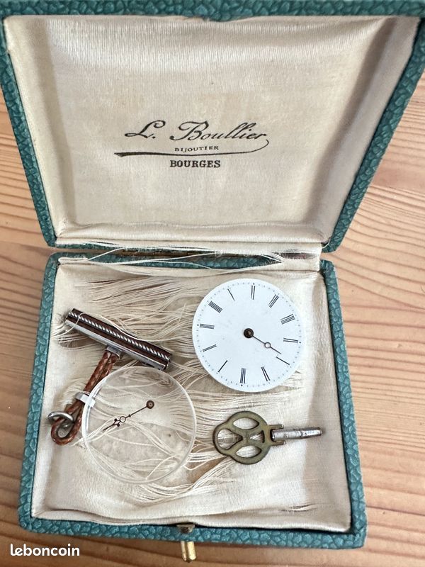 Lot De Pièces Détachées Pour Montre à Gousset - Mécanismes Et éléments D'occasion