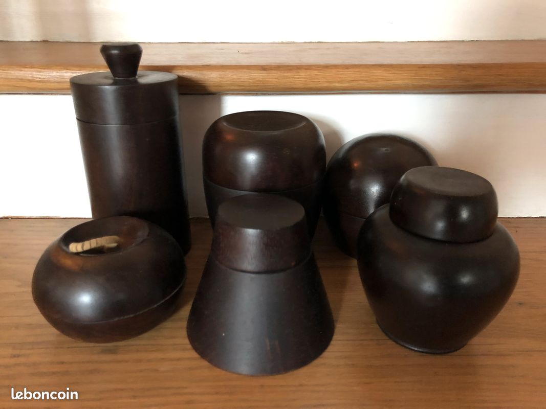 6 boites bois (image 1)