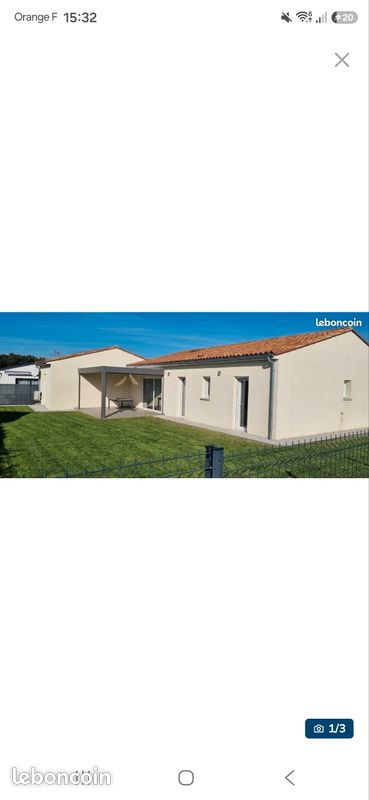 Maison 4 pièces 100 m² · à Saint-Augustin · 100 m² · 1 500 €/mois