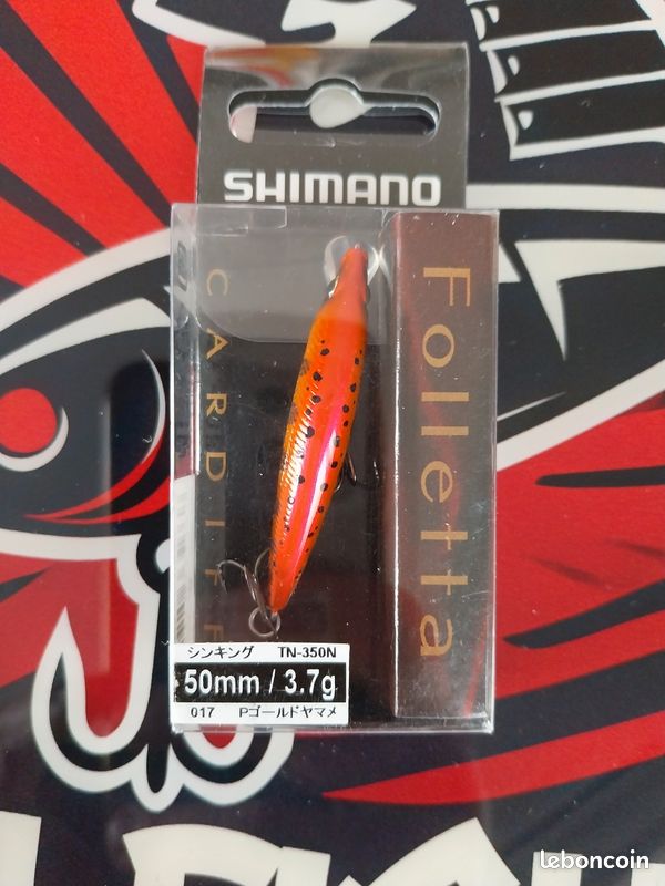 🎣 Leurre Shimano Folletta TN-350N – 50 mm / 3,7 g – neuf (image 2)