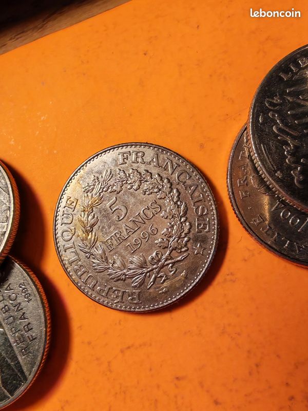 Lot de 25 pièces de 5 francs – Semeuse et commémoratives (image 4)