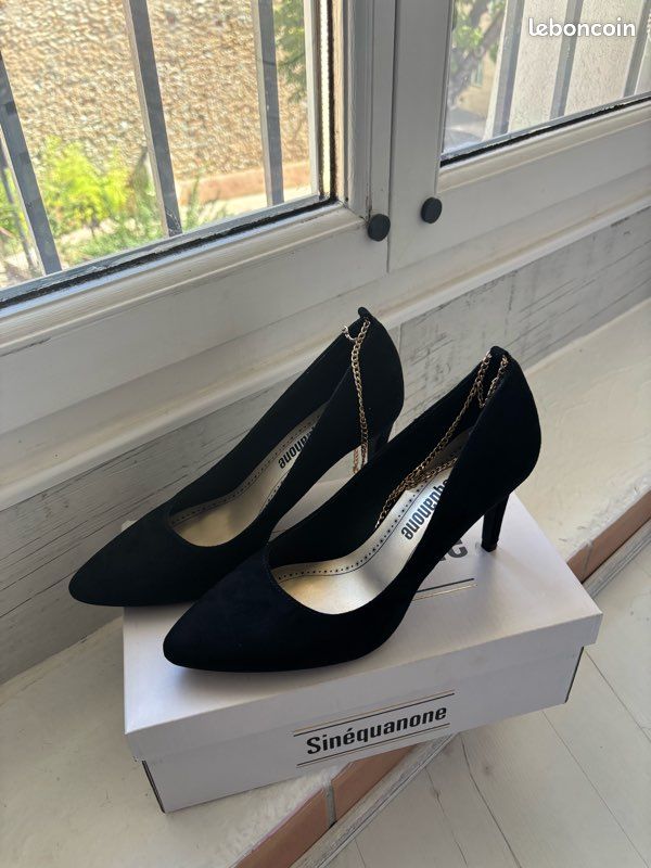Talon noir taille 40 (image 6)