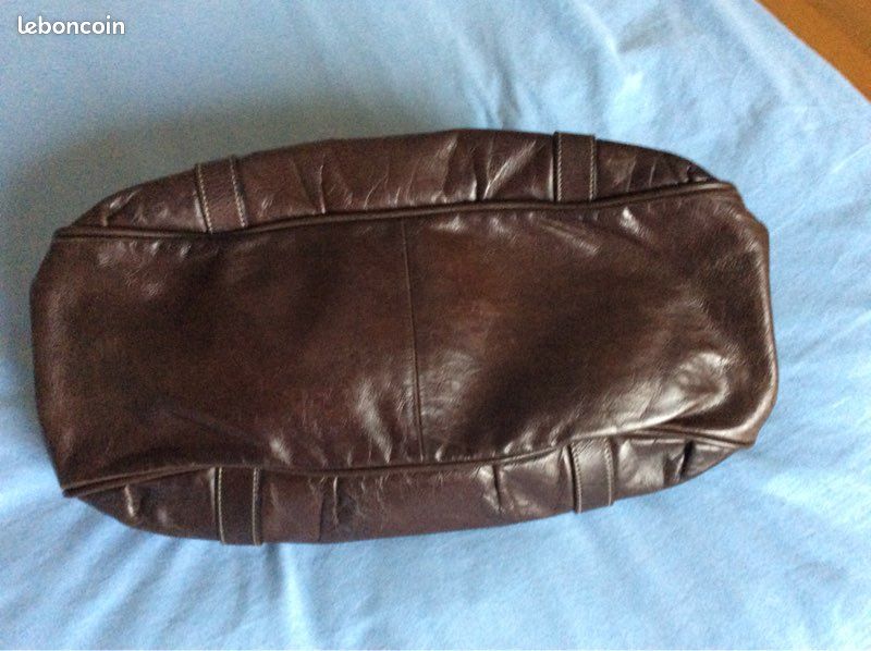 Sac à main Longchamp tout cuir authentique (image 2)