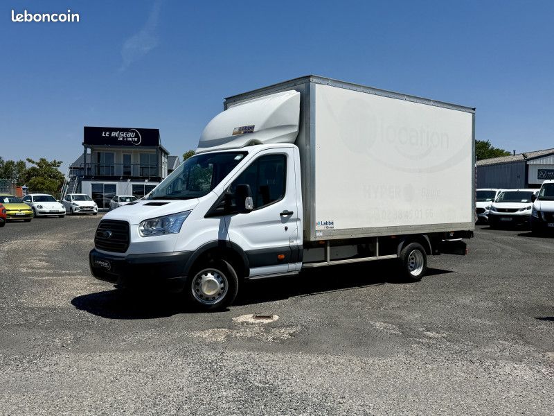 Ford TRANSIT 2T FG 2.0 ECOBLUE 170CH 20M3 CAISSE HAYON DHOLLANDIA / CAISSE LABBE GRUAU (image 1)