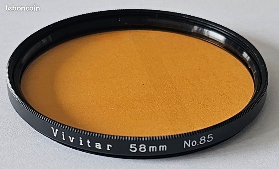 Filtre photo Vivitar No.85 de 58 mm (image 1)