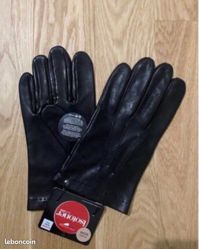 Gants en cuir homme neuf (image 1)