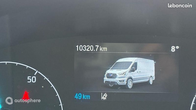 Ford Transit 2t Véhicule utilitaire ou Société PE 350 L3H2 135 kW Batterie 75/68 kWh Trend Business (image 9)