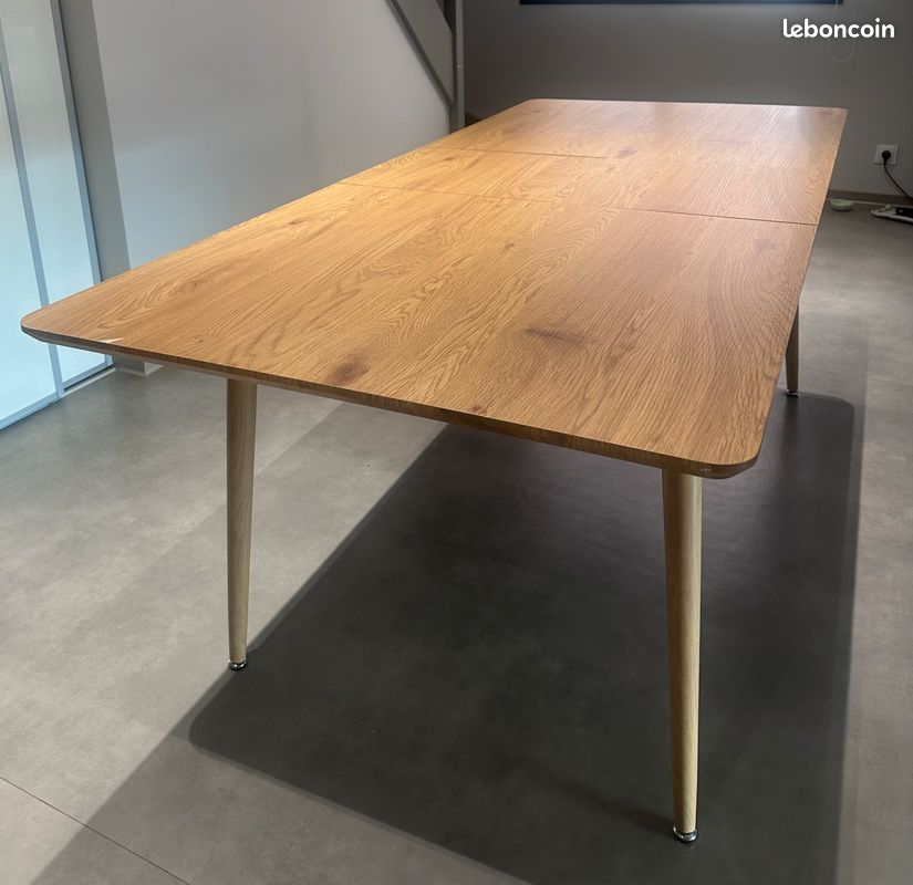 Table bois extensible (image 1)