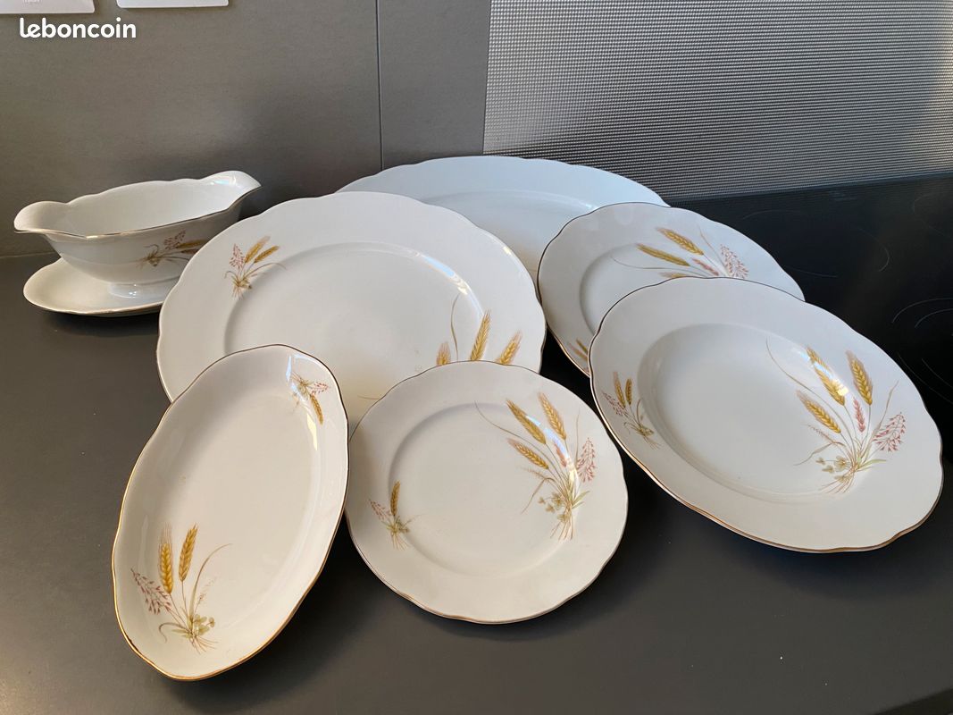 Service de table "épis" (image 1)