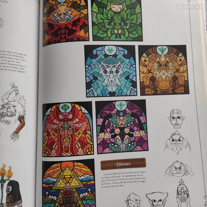 ZELDA HYRULE HISTORIA beau livre collection (image 6)