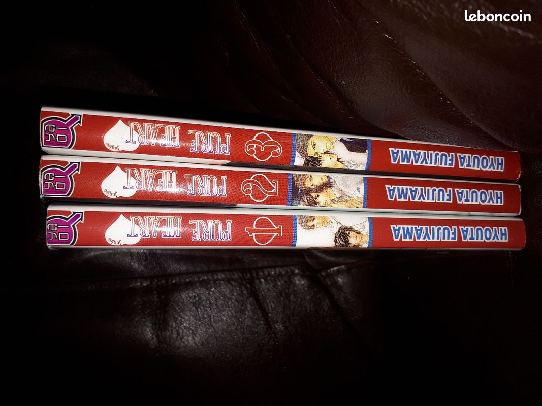 Yaoi Pure Heart Junjou 1 à 3 - intégrale (image 1)