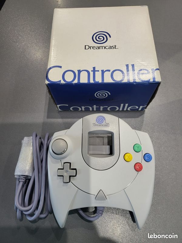 Lot 2 Manettes Officielles Sega Pour Console Sega Dreamcast à Marcoussis 24259850