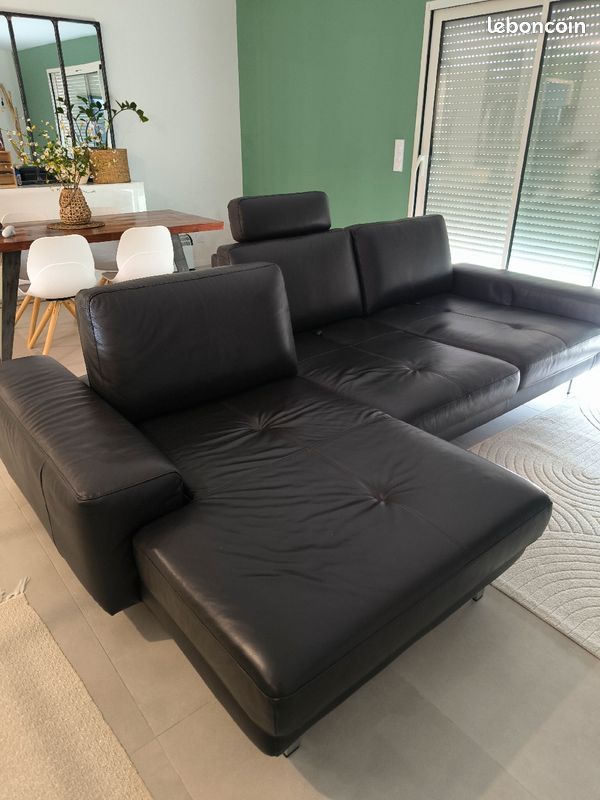 Canapé xxl tout cuir (image 4)