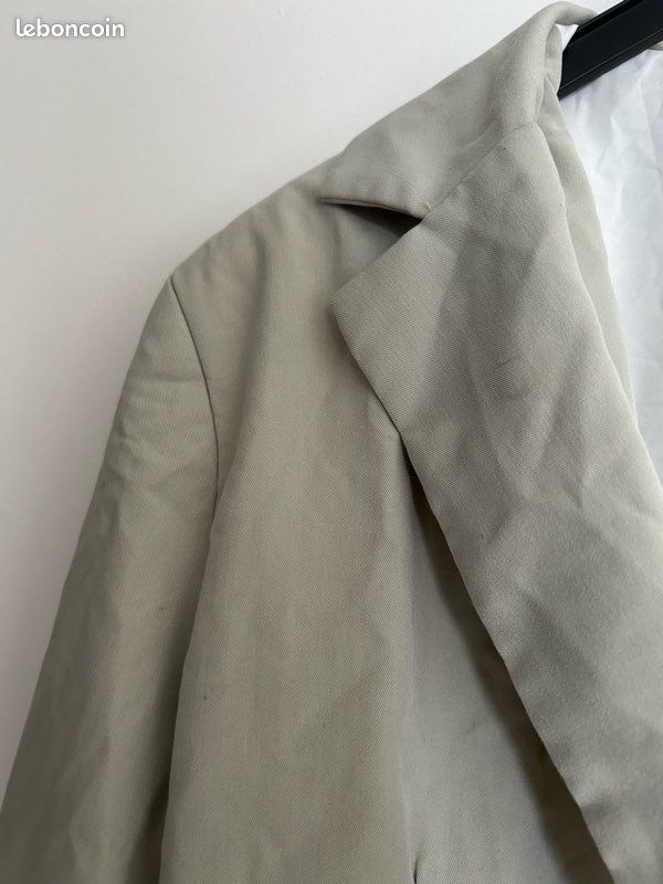 Ensemble blazer et jupe taille M vert clair (image 6)