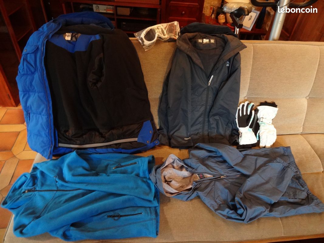 Anorak et pantalon pour SKI, blouson et K-way 14 à 16 ans (image 1)