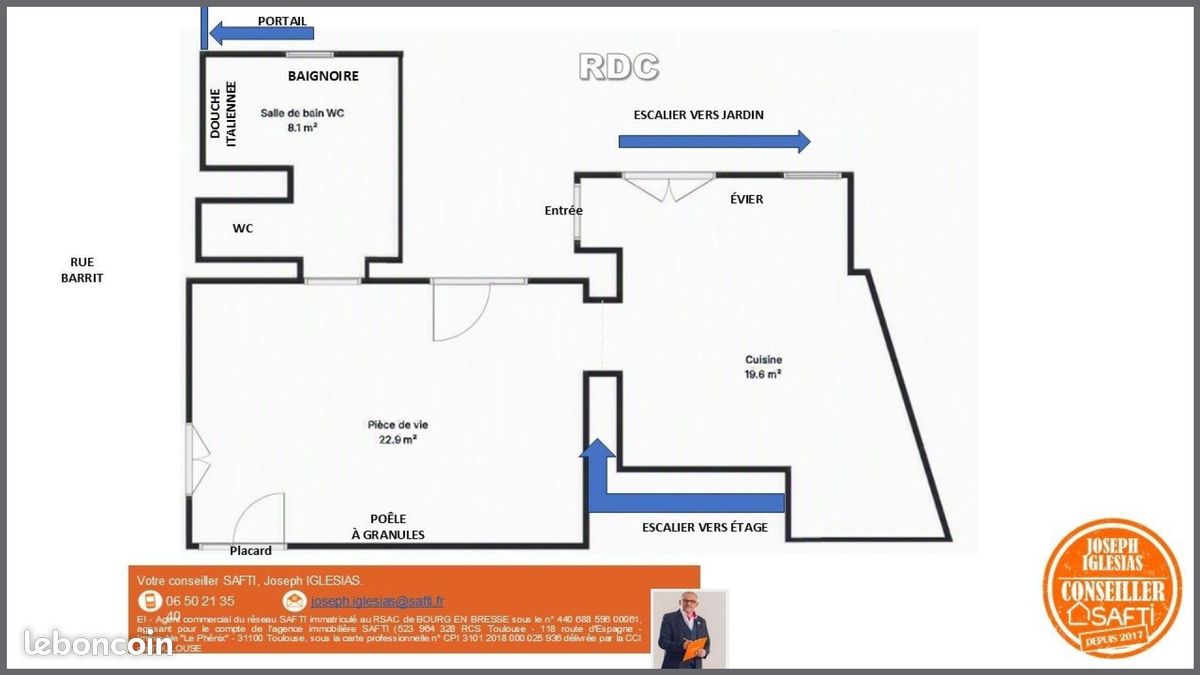 Maison 3 pièces 85 m² (image 9)