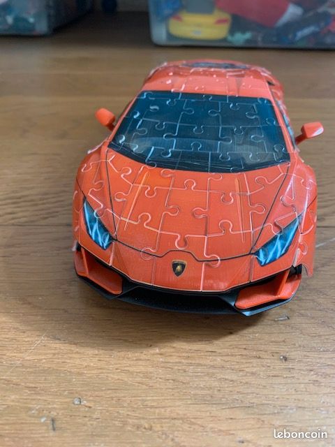Puzzle 3D Lamborghini orange (image 2)