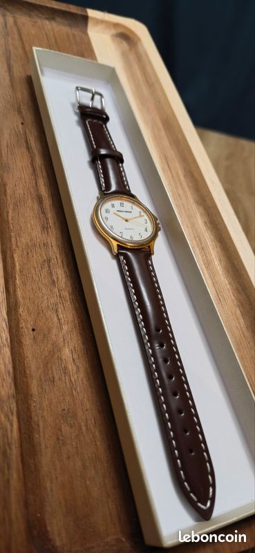 Montre Bracelet Patrick Arnaud Quartz N1501 – Pour Pièces Ou Réparation – Ne Fonctionne Pas