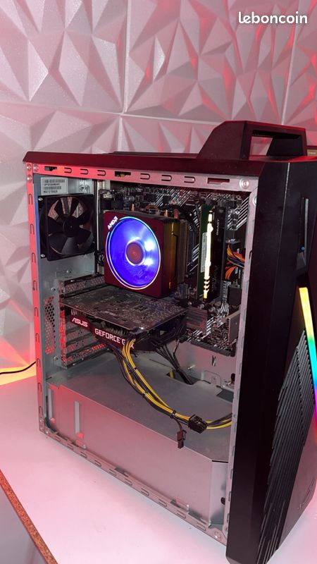 PC Gamer Skillkorp SK15 - Processeur Ryzen 5, Carte Graphique GTX 1650 - Tour ASUS - Occasion Fonctionnelle