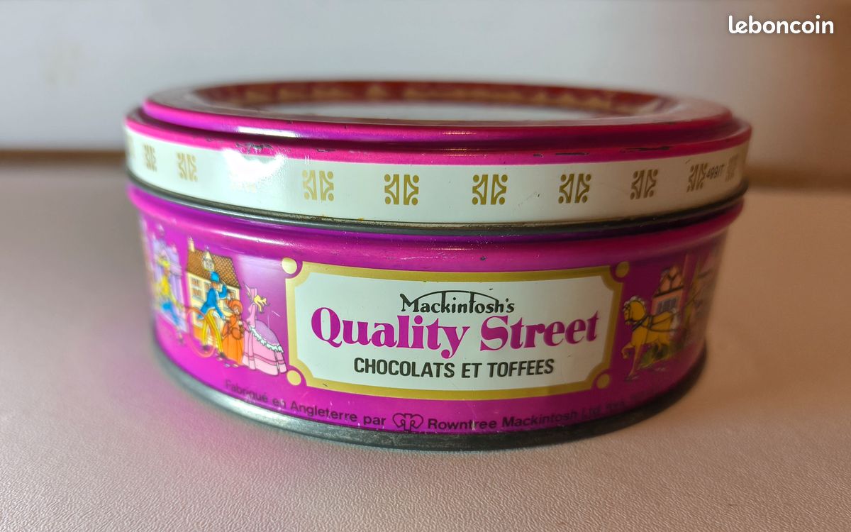 Boîte métal vintage "Quality Street" - Rétro / Collection (image 3)