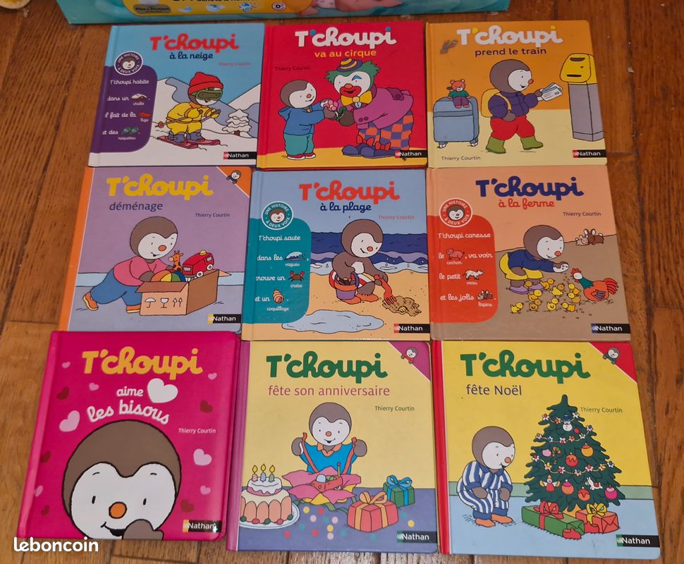Lot livre t'choupi (image 1)