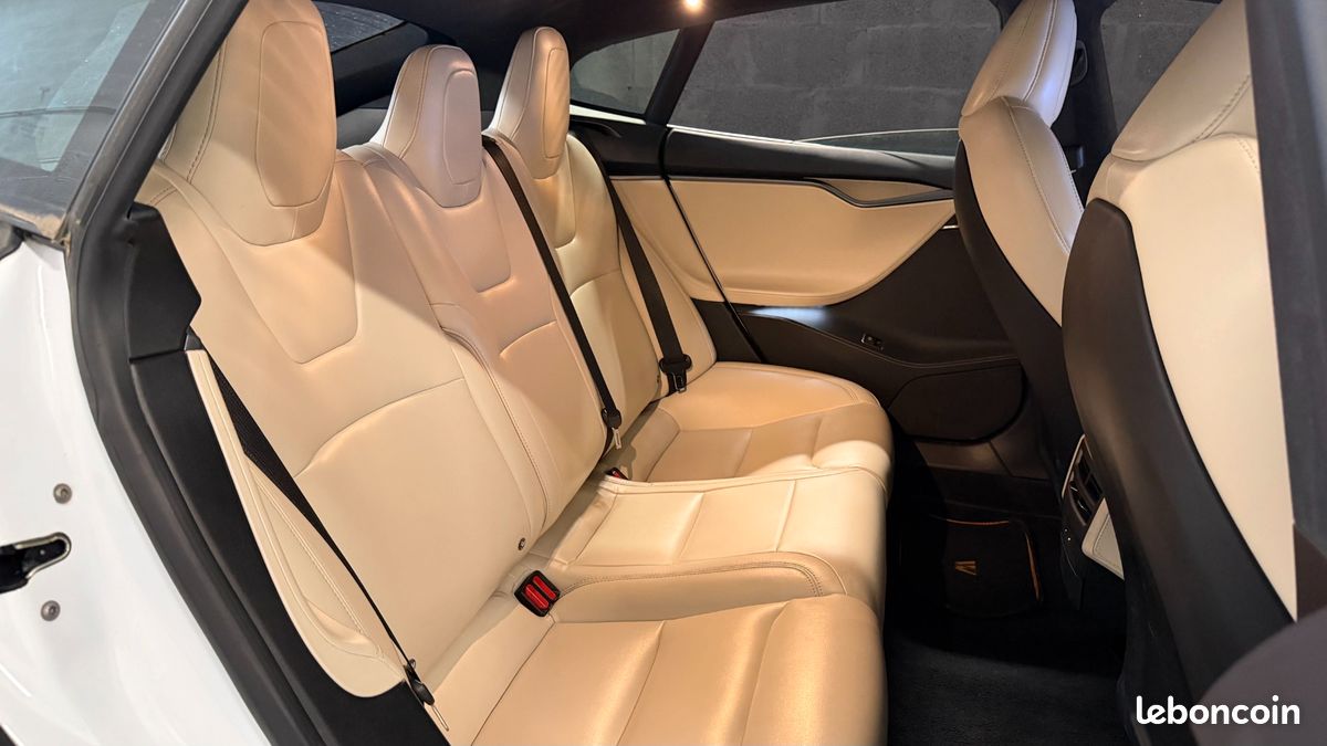 TESLA MODEL-S 560ch RAVEN 100KWH - DUAL-MOTOR 4WD - LONG RANGE - SOH 89% - ENTRETIEN TESLA - GARANTIE TESLA 2028 (image 4)