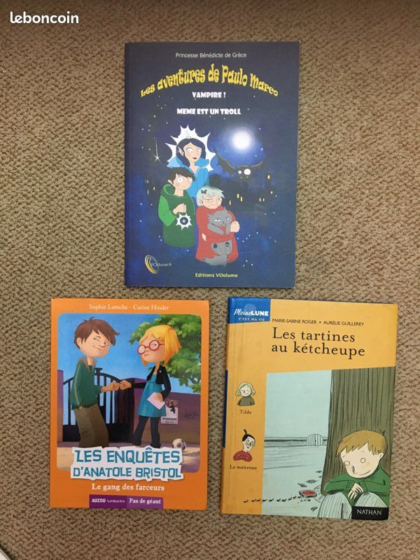 Lot lecture enfant livres et livrets pédagogiques – de 7 à 11 ans - le lot de 10 articles = 6 euros (image 2)