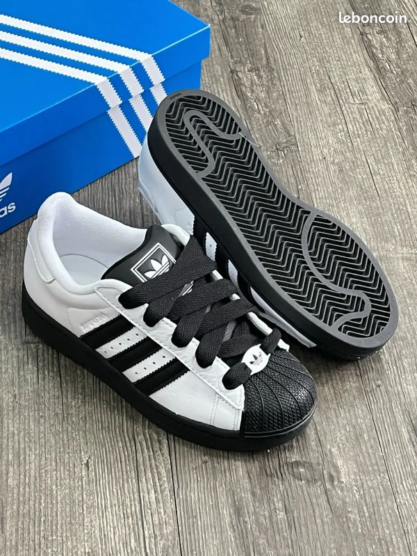 Adidas Superstar 2 Blanc Noir 36 (image 5)