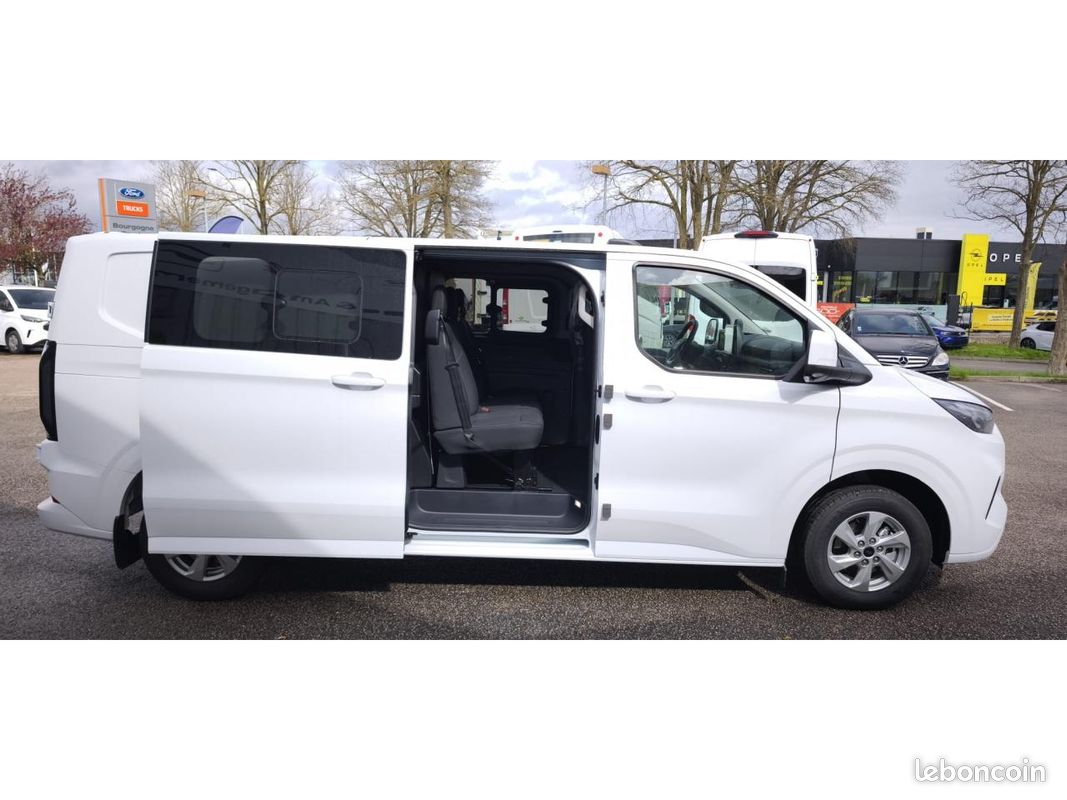 FORD TRANSIT CUSTOM 2.b0 EcoBlue - 170 - BVA S&S CABINE APPROFONDIE (image 13)