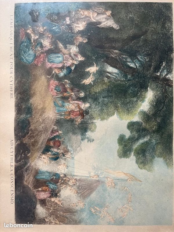 Tableaux gravures Antoine Watteau (image 1)