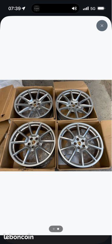 Jantes Porsche macan GTS 5x112 20 pouces (image 1)