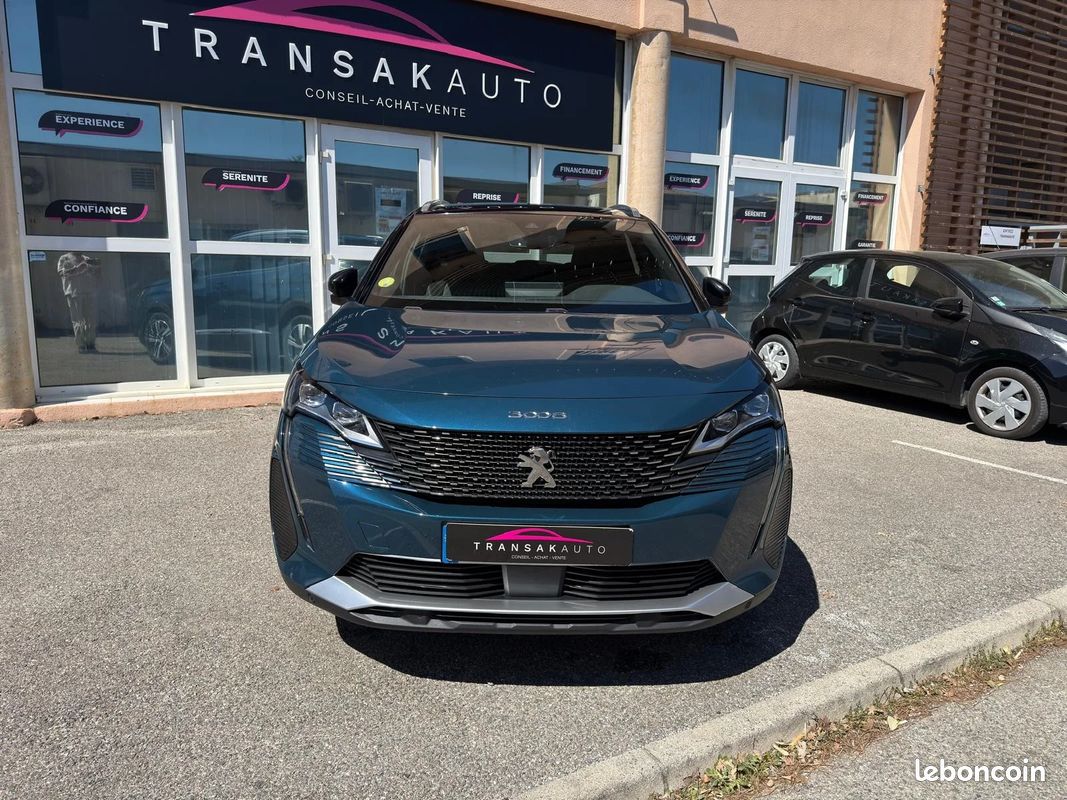 PEUGEOT 3008 BlueHDi 130ch S&S EAT8 GT / TVA RECUP / 1ER MAIN (image 2)