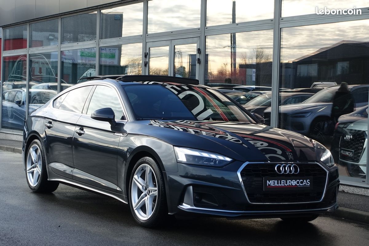 A5 Sportback 30 Tdi S-Tronic Mhev Virtual cockpit/Cuir chauffant/Toit ouvrant/Gps Europe/Caméra/Régulateur/Carplay/Accès confort/1°main/Garantie 12 mois (image 4)