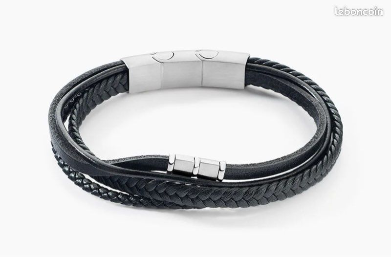 Bracelet Acier Blanc Romain neuf (image 1)