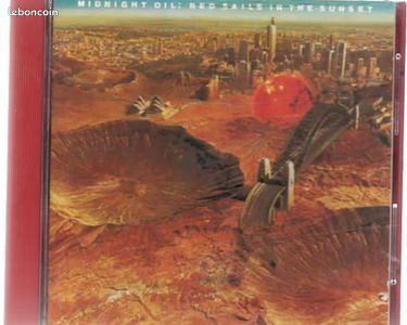Vends Cd MIDNIGHT OIL Red sails in the sunset (image 1)