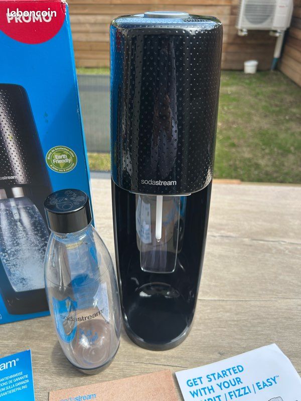 Sodastream Eau pétillante, machine à soda, noir et doré22 - Electroménager