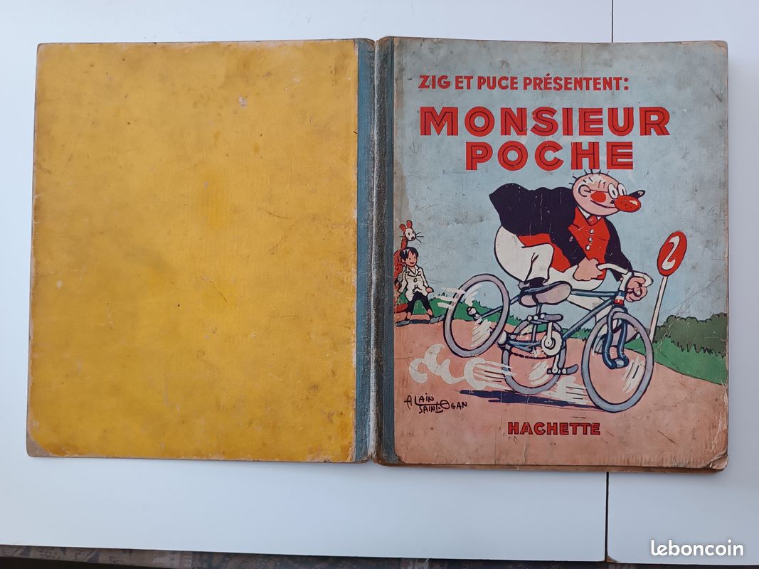 BD Zig et Puce présentent : Monsieur Poche 1 par Alain Saint-Ogan (image 3)