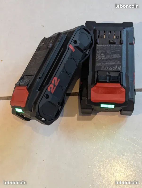 Hilti - Lot de 2 batteries - B 22-85 - Nuron - li-on (image 1)