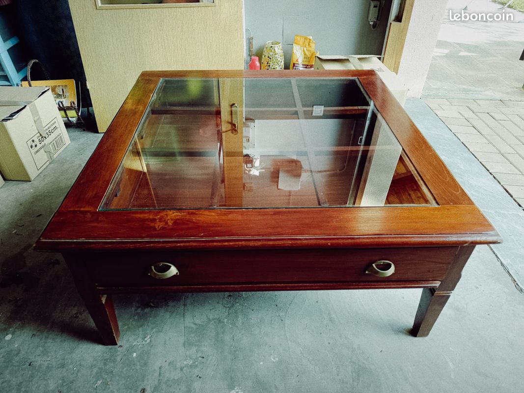 Table basse bois véritable (image 2)