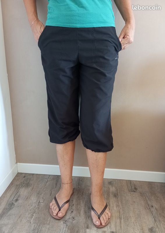 Lot de 2 joggings pantacourt Décathlon Domyos - Taille M (image 2)