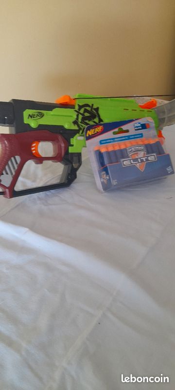 Nerf à 3 coups plus 30 balles (image 2)