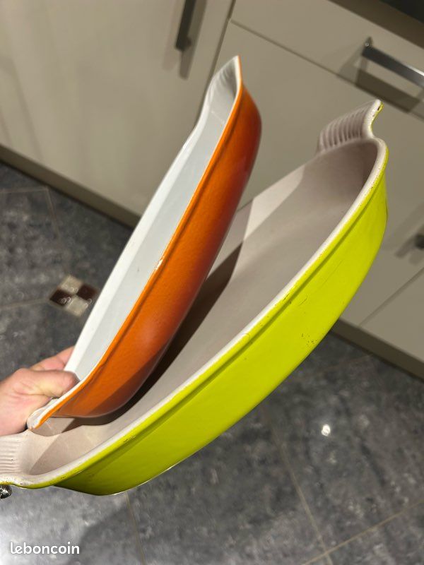 Plats rectangulaire le creuset d'occasion - Arts de la table