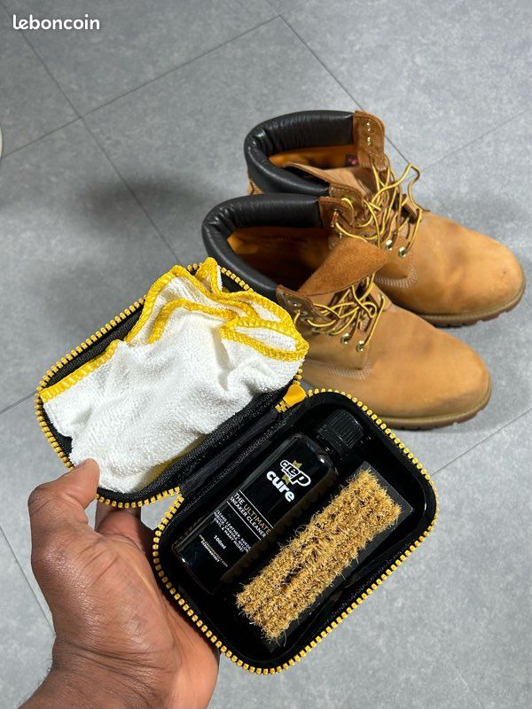 TIMBERLAND Boots | Marron avec accessoires de nettoyage (image 5)
