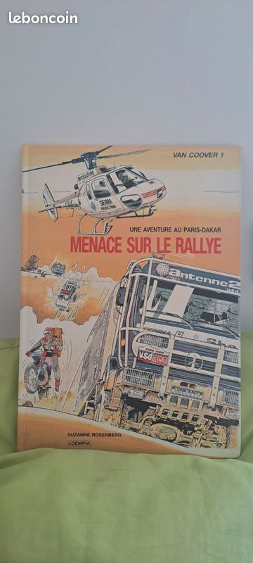 BD Van Coover 1 - Menace sur le rallye (image 1)