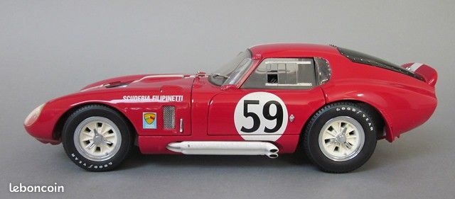 Shelby Cobra Daytona Coupé #5 – Gurney – Vainqueur Le Mans 1964 – Exoto 1/18 – Occasion