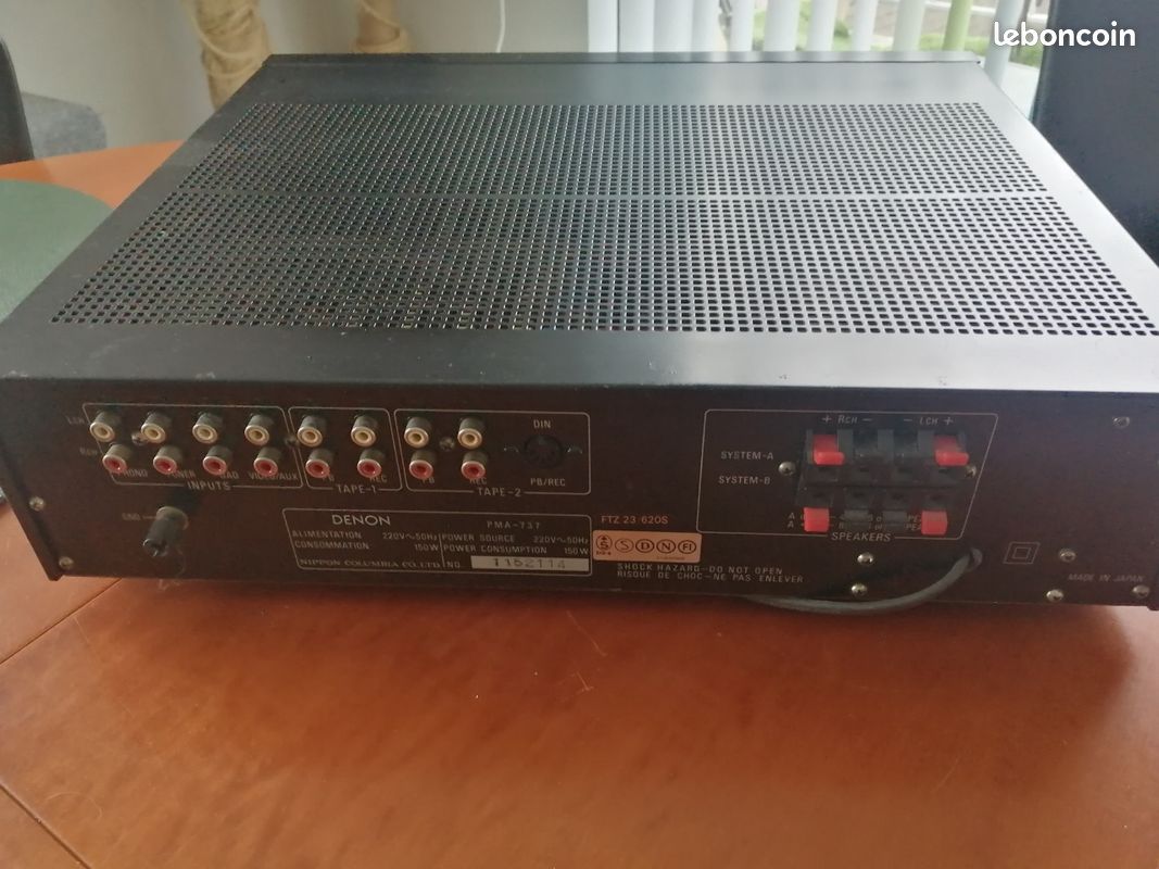 Mode d'emploi Denon PMA-735R (80 des pages