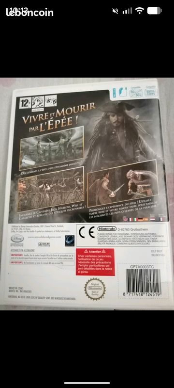 Jeu Wii Pirate des Caraïbes, jusqu'au bout du monde (image 2)