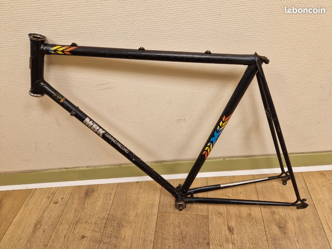 Cadre vélo course TVT 92 taille 49 aluminium carbone - Équipements vélos