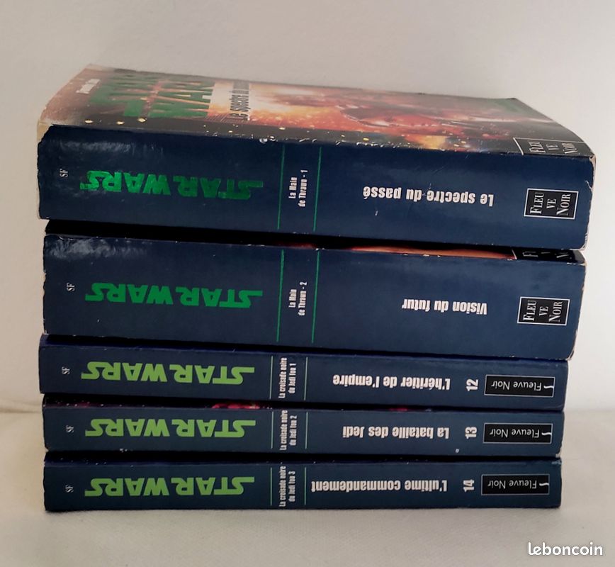 Star Wars, La Croisade Noire Du Jedi Fou + La Main De Thrawn Intégrales - Séries Complètes en 5 Tomes - Fleuve Noir (image 3)